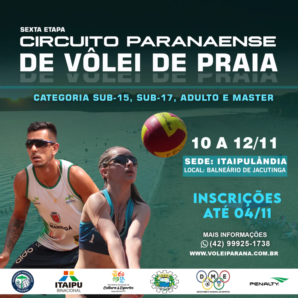 CBV apresenta o novo Circuito Brasileiro de Vôlei de Praia – Volei Parana